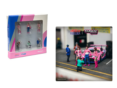 III Set - Mooneyes & American Diorama - Tarmac Works Scala 1/64 T64F-004-ME1