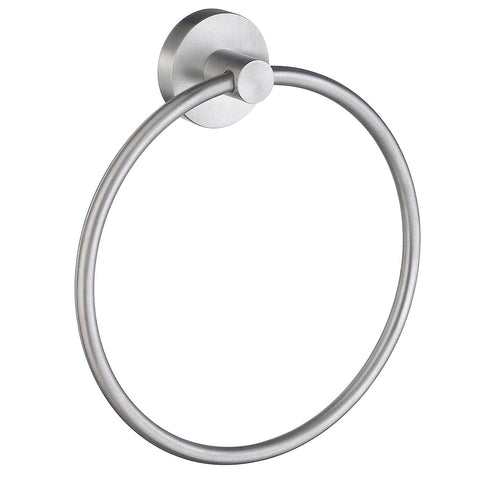 Smedbo SME_HS344 Towel Ring, Brushed Chrome