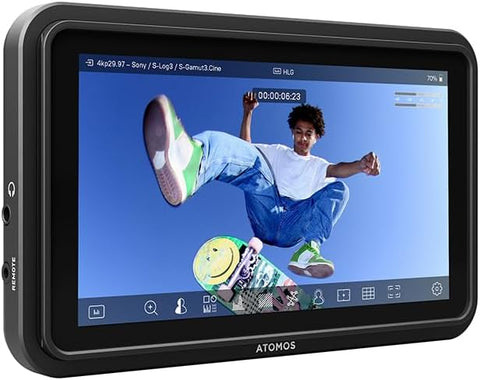 Atomos Shinobi GO HDMI 4K Camera Field Monitor with HDR Touchscreen, All Day Battery Life, and Lightweight Design