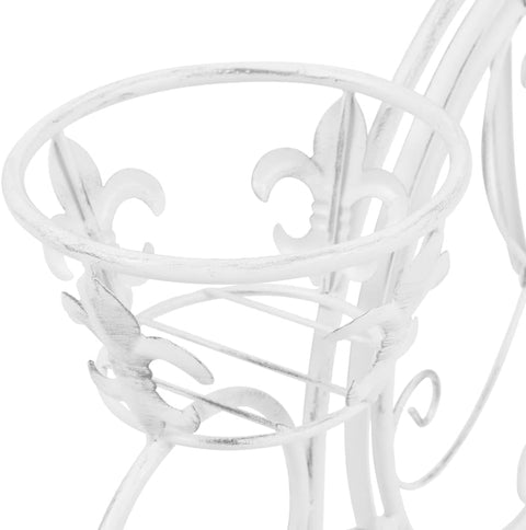 vidaXL Plant Stand Bicycle Shape Vintage Style Metal