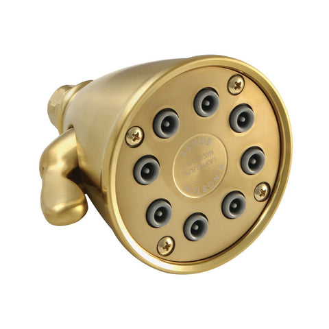Kingston Brass K139A7 Victorian Shower Head, Brushed Brass 3.63 x 3.63 x 4.75