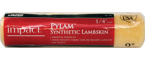 Linzer Pylam Roller Cover Synthetic Lambs Wool 1/4" Nap 9 "