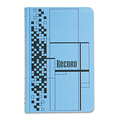 Record Ledger Book Record-Style Rule Blue Cover 11.75 X 7.25 Sheets 500 Sheets/book