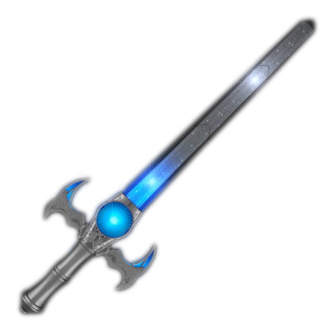 blinkee Glowing Medievil Ice Knight Sword | Blue LED Lights with 6 Function Modes