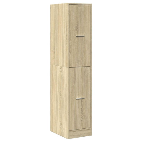 vidaXL , Spacious Storage, Sleek Cabinet, Stylish Shelves, Practical Furniture, Indoor Organizer, Utility Unit, Made of Wood