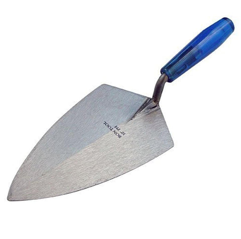 Bon 72-356 Brick Trowel - Carbon Steel Philadelphia 11-inch P Handle - For Brick, Block and Stone Masonry Construction