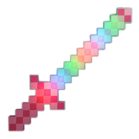 blinkee LED Pixelated Pink Warrior Sword