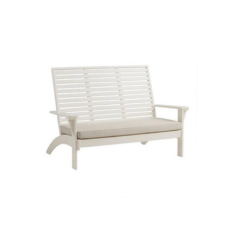 Linon Kessler Bench with Cushion White