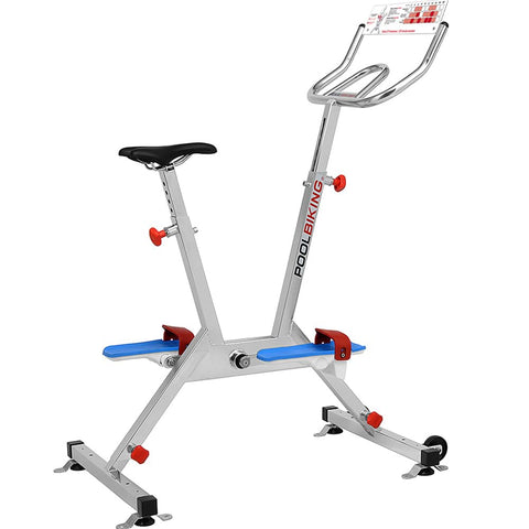POOLBIKING BERLIN Aquatic Bike for Pool Fitness, Rehabilitation and Weight Loss, Adjustable Height