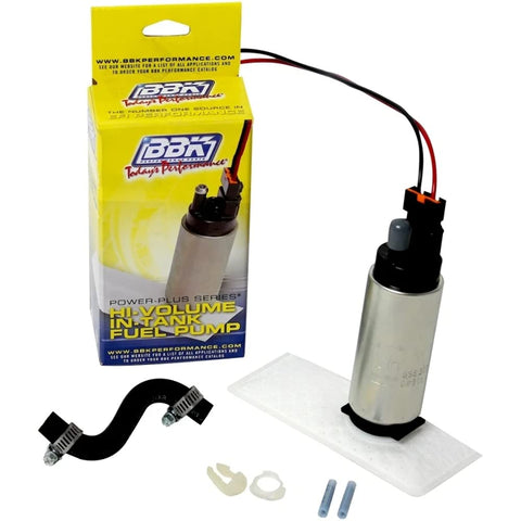 BBK 1607 255 LPH Direct Fit Replacement High Flow In-Tank Fuel Pump Kit for Ford Mustang