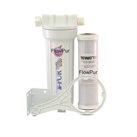 FLOWPURE WATTS POE12GHGAC POE12GHGACB WATER FILTER SYSTEM EXTER