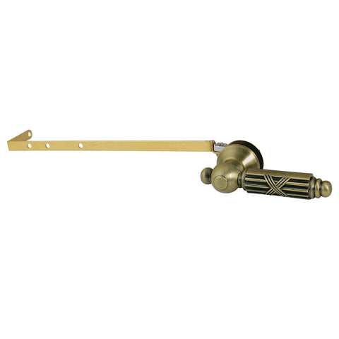 Kingston Brass KTGLD3 Georgian Universal Front or Side Mount Toilet Tank Lever, Antique Brass