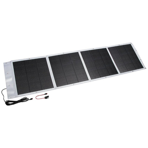Klein Tools 29251 Portable 200W Solar Panel, Foldable Outdoor Solar Charger with USB-A Port for Power Stations, Batteries and Electronics