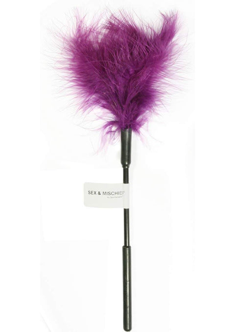 Sportsheets Sex and Mischief Feather Tickler - Purple