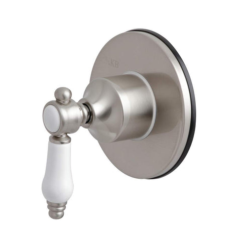 Kingston Brass KS3038BPL Bel-Air Three-Way Diverter Valve with Trim Kit, Brushed Nickel
