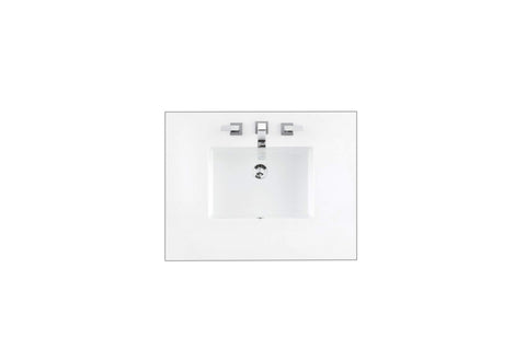 James Martin Vanities 050-S30-WZ-SNK James Martin Vanities 050-S30-SNK 30" Quartz Vanity Top