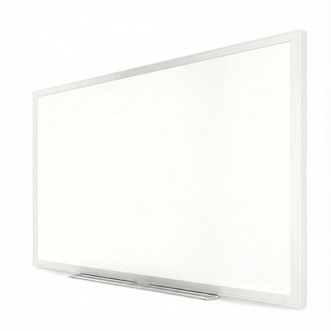 Staples TRU RED Melamine Whiteboard | Dry Erase Board for Wall, White Board with Gray Aluminum Frame, 3 ft x 2 ft