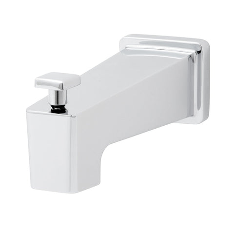 Speakman S-1569 Kubos Bathtub Spout with Diverter for Stylish Bathroom Décor, Polished Chrome
