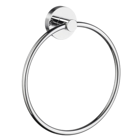 Smedbo SME, Polished Chrome HK344 Towel Ring, 17 x 17 x 3.6 cm