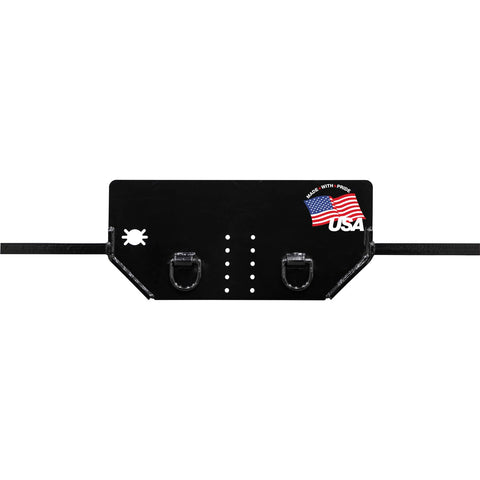 Buyers Products 1809037A Hitch Plate for Pintle Mount, Dodge/RAM 3500, 4500, 5500, 1/2" X 15", Side Channel Position, 20,000 MGTW, Pintle Hook Hitch Plate, Ford Truck Towing Accessories