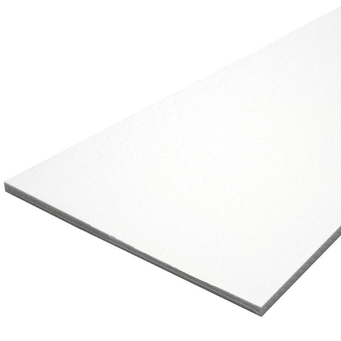 KingStarboard Marine Lumber, 27" W x 24 L x 3/4 Thk, White