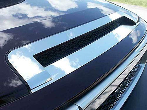 QAA is Compatible with 2004-2007 Chrysler Pacifica 4 Piece Stainless Hood Accent Trim HT44750