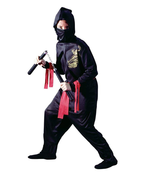 Black Ninja Kids Costume