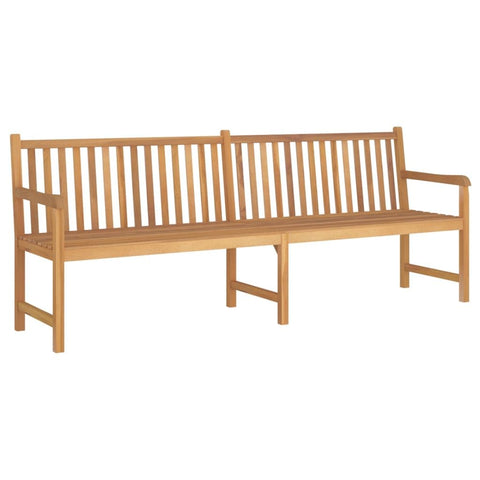 vidaXL Patio Bench 89.8" Solid Teak Wood