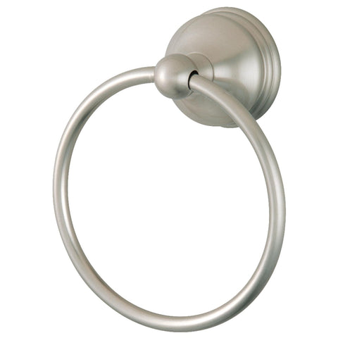 Kingston Brass BA1164SN Vintage Towel-Ring, 6-Inch, Brushed Nickel