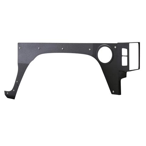 Smittybilt 76981 XRC Armor Black Textured Rear Flat Fender Skin