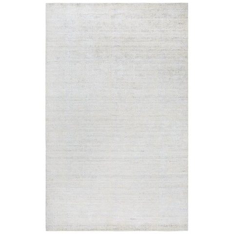 Rizzy Home Alora Decor Demure 9' x 12' Solid Silver/Silver Hand-Loomed Area Rug