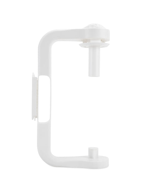 Camco Paper Towel Holder | Ideal for Compact Areas | Features Mountable Design and Adjustable Side Knob | White (57114)