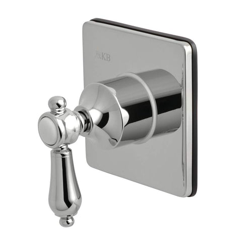 Kingston Brass KS3041BAL Heirloom Three-Way Diverter Valve with Trim Kit, Polished Chrome