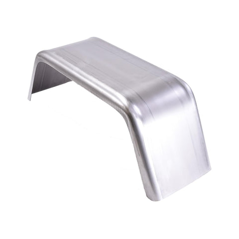 Husky Towing F0004 Single Wheel Jeep Style Trailer Fender 24 Inch x 8 Inch x 8 Inch Oil-Coated Raw 16-Gauge Cold Rolled Steel Fits 8–12 Inch Wheels, 1 Inch Radius Front & Rear 70 Angles