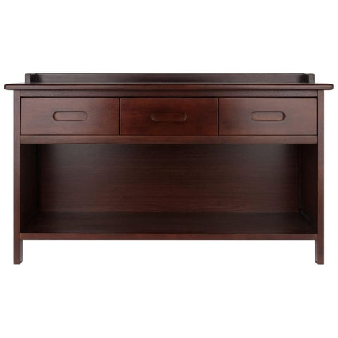 Oakestry Adriana 3-Drawer Bench with Storage Walnut Stylish and Practical Storage Bench with 3 Spacious Drawers for Organizing Household Items Features a Comfortable Padded Upholstered Seat
