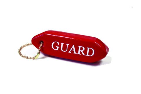 Kemp USA Keychain in Red With White Guard Logo