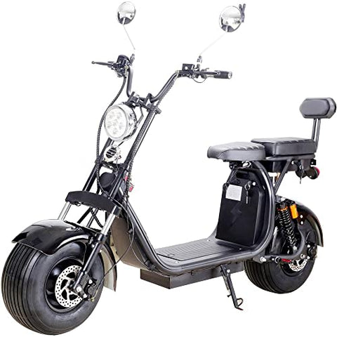 MotoTec Bandit 52cc 2-Stroke Kids Gas Mini Bike Blue (MT-MB-52cc-Bandit_Blue)