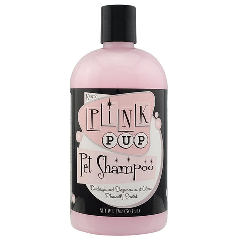 Kenic Pink Pup Deodorizing Dog Shampoo for Dogs Watermelon Scent Odor Control with Baking Soda D Limonene and Vitamins A D E Detergent Free Made in USA