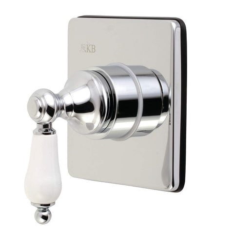 Kingston Brass KS3041PL 3-Way Diverter Valve with Trim Kit, Polished Chrome