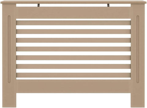 vidaXL Radiator Cover Heater Cover Cabinet Shelf Household Appliance Heating Accessories Home Improvement Funiture Heat Sink Wooden Cap MDF