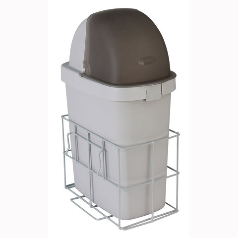 DETECTO Waste Bin with Accessory Rail for Rescue Cart