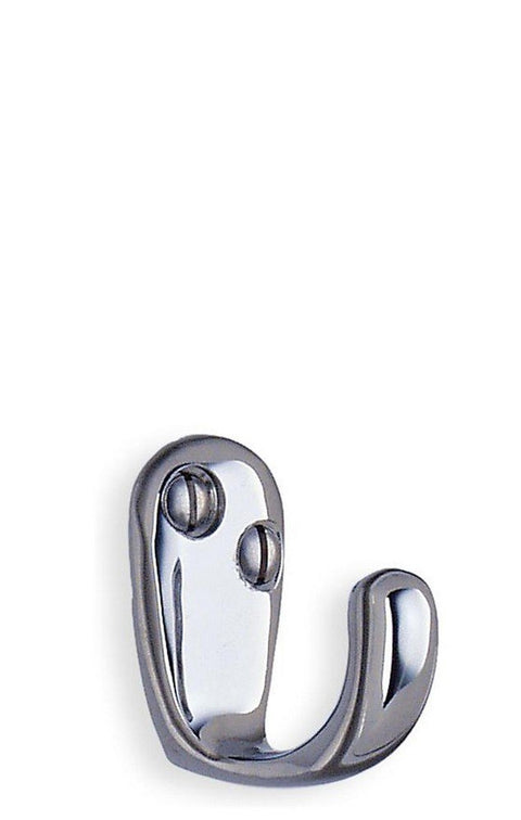 SMEDBO Home Decorative Accessories Single Coat Hook 1 1/2" Polished Chrome