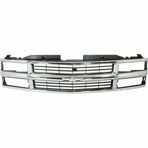 For Chevy C1500/K1500 1999 Grille | Chrome/Silver/Black w/Composite Type Headlight | GM1200238 | 15981106