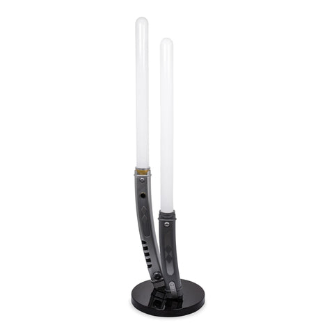STAR WARS: The Mandalorian Ahsoka Tano Dual Lightsabers 23-Inch Desktop LED Mood Light for Nightstand Table