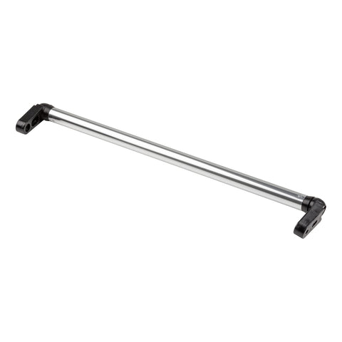 Taylor Made Boat Windshield Support Bar - 14" Anodized Aluminum Tubing, Nylon Fittings, Braces Against Wind to Prevent Lean-Back, Screws Included - 1638