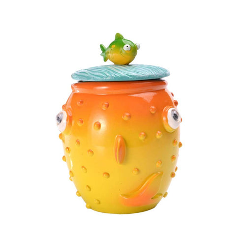 Panda Legends Creative Toothpick Holder Cotton Swab Dispenser Exquisite Home Decor Fish Pattern Toothpick Case