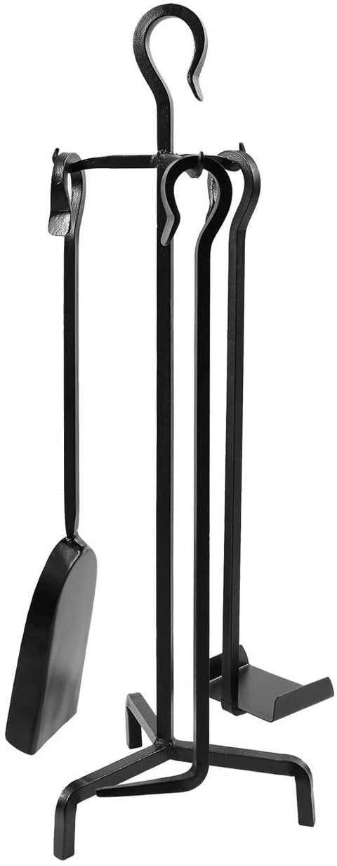 Oakestry Berlin 4-Piece Mini Fireplace Stove Tool Set