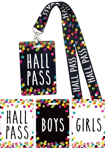 Teacher Created Resources Confetti Hall Pass Lanyards (TCR20319)
