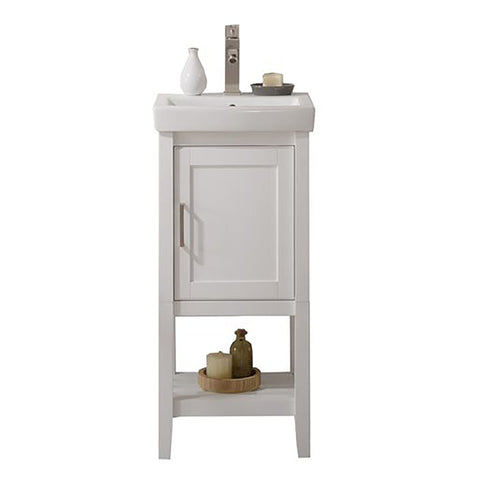 Legion Furniture 18-inch White Sink Vanity
