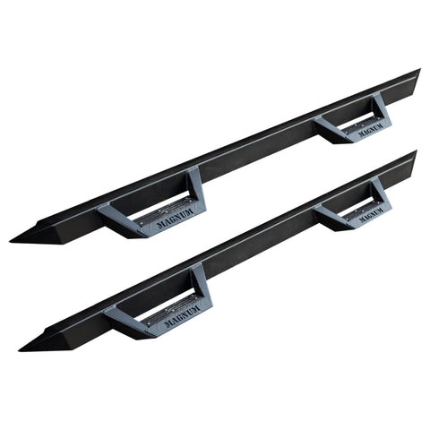 Magnum RT Drop Steps Running Boards Black Compatible with 2015-2022 Colorado/Canyon Extended Cab